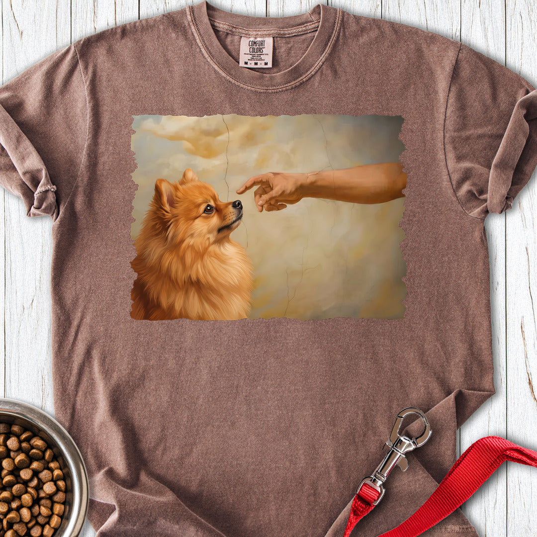 Pomeranian Creation Premium Tee — Espresso