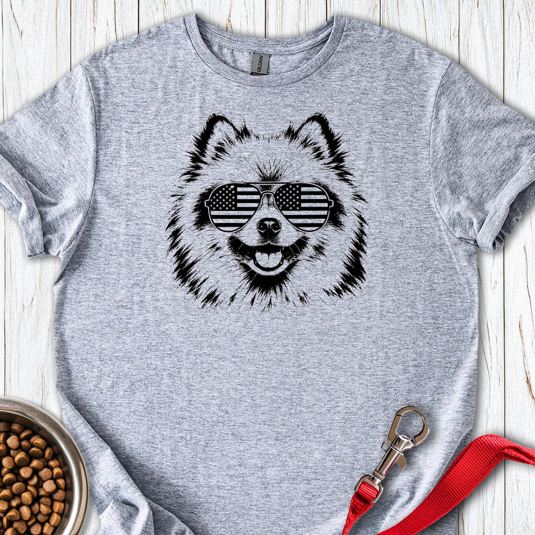 Pomeranian Flag Shades — Sport Grey