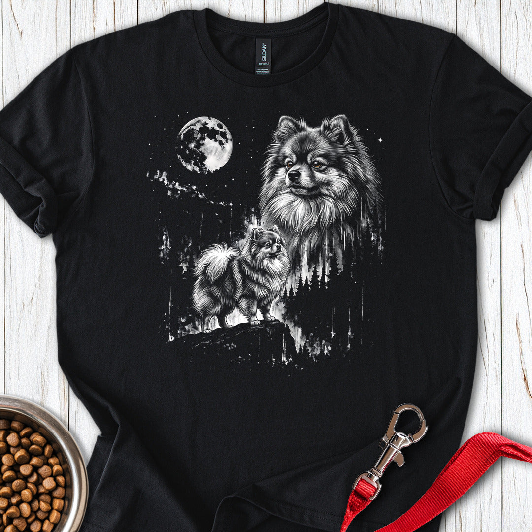 Pomeranian Moonlight — Black