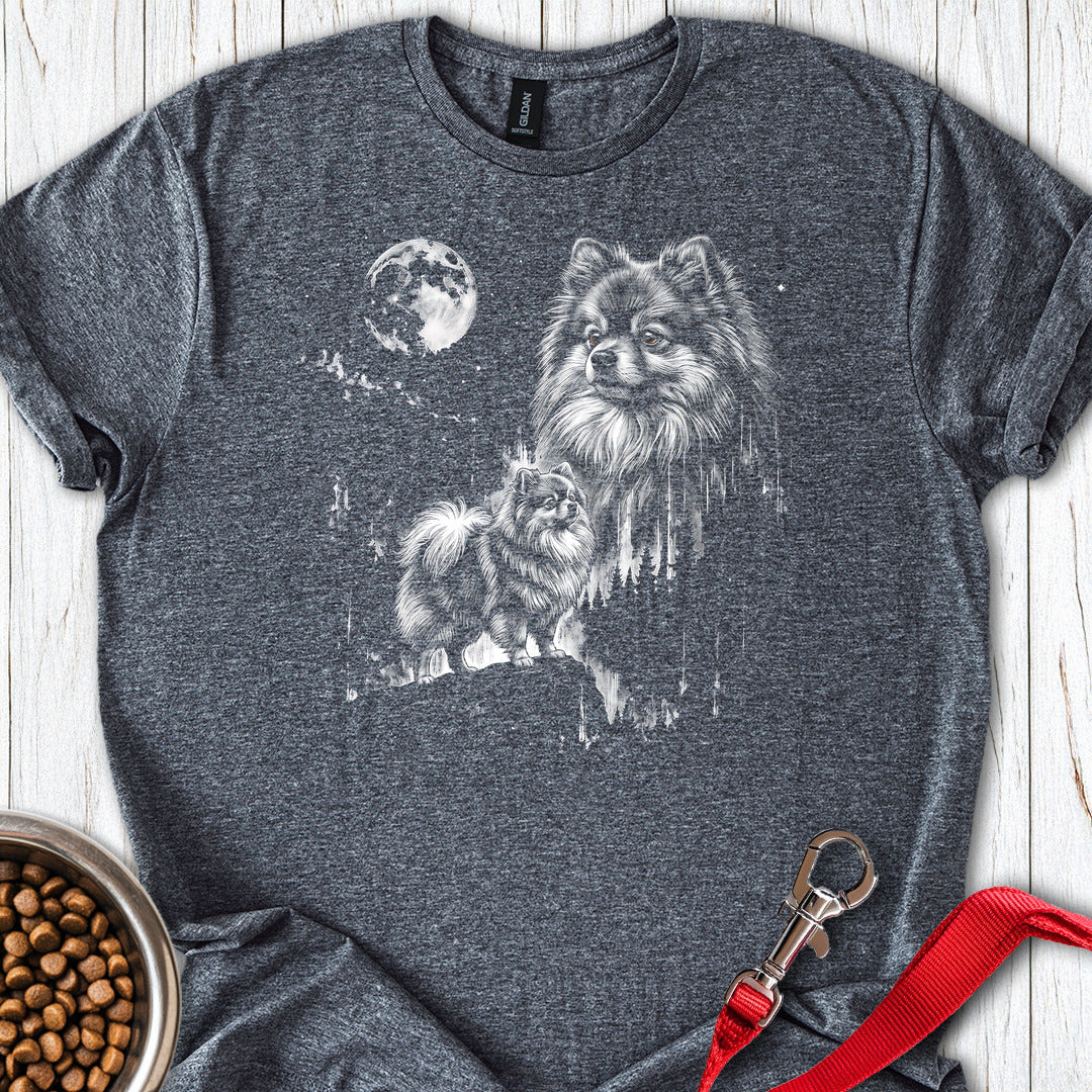Pomeranian Moonlight — Dark Heather