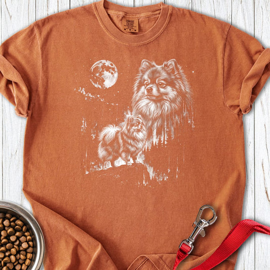 Pomeranian Moonlight Premium Tee Yam