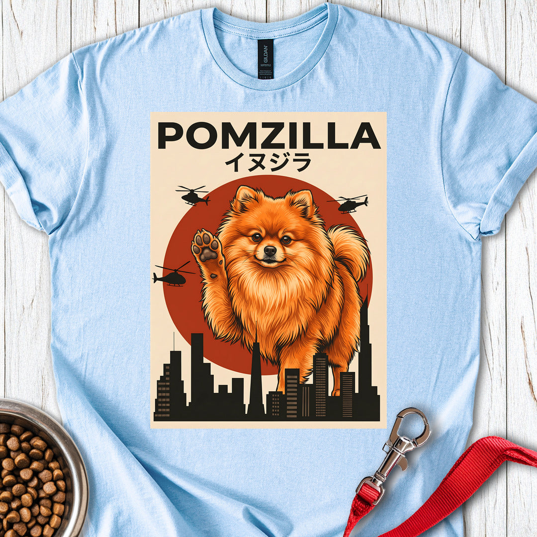 Pomeranian Pomzilla — Light Blue