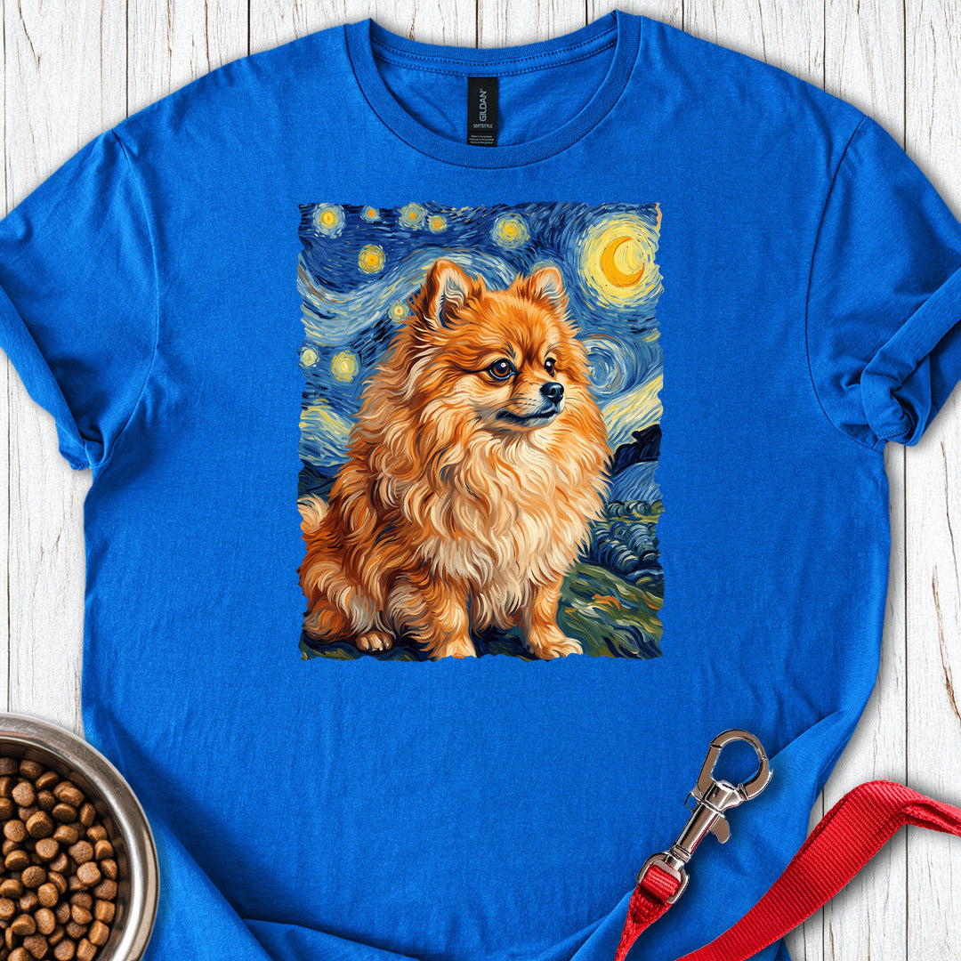 Pomeranian Van Gogh — Royal