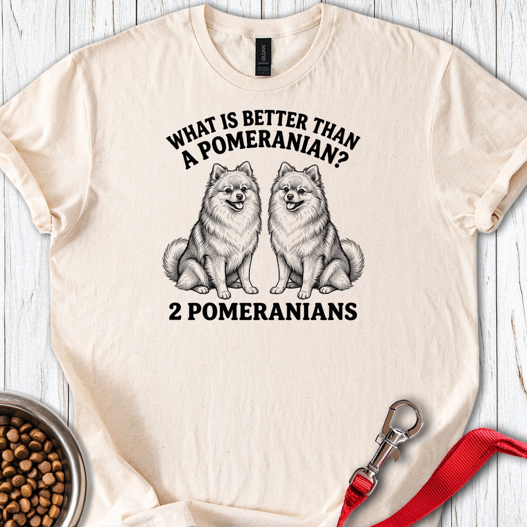 Pomeranian What Is Better Than One — Natural