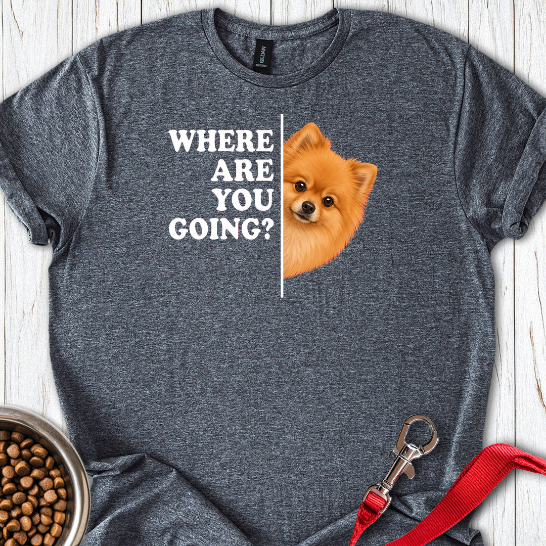Pomeranian Where Are You Going — Dark Heather