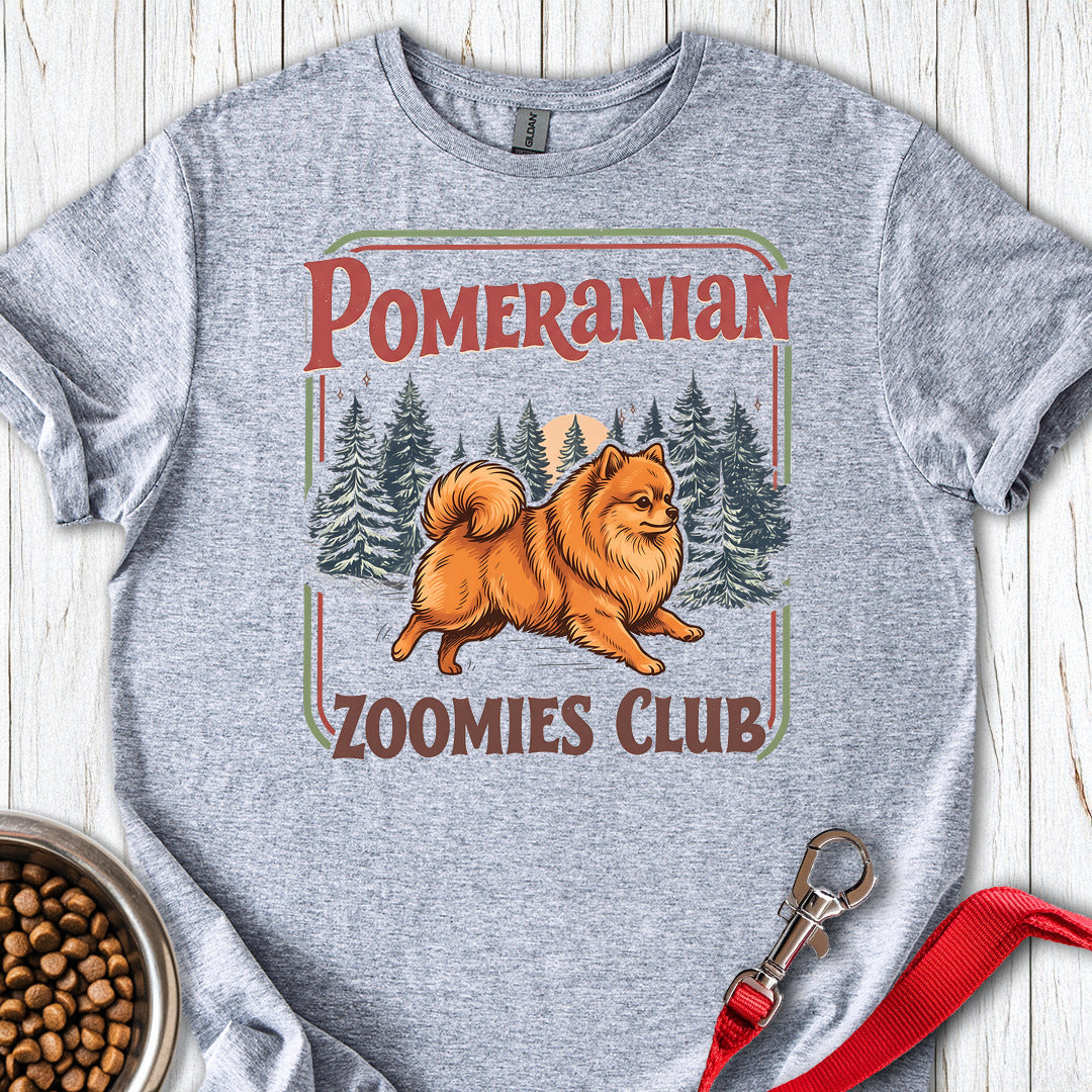 Pomeranian Zoomies Club — Sport Grey