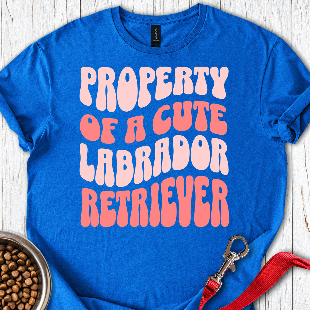 Property of a Cute Labrador Royal