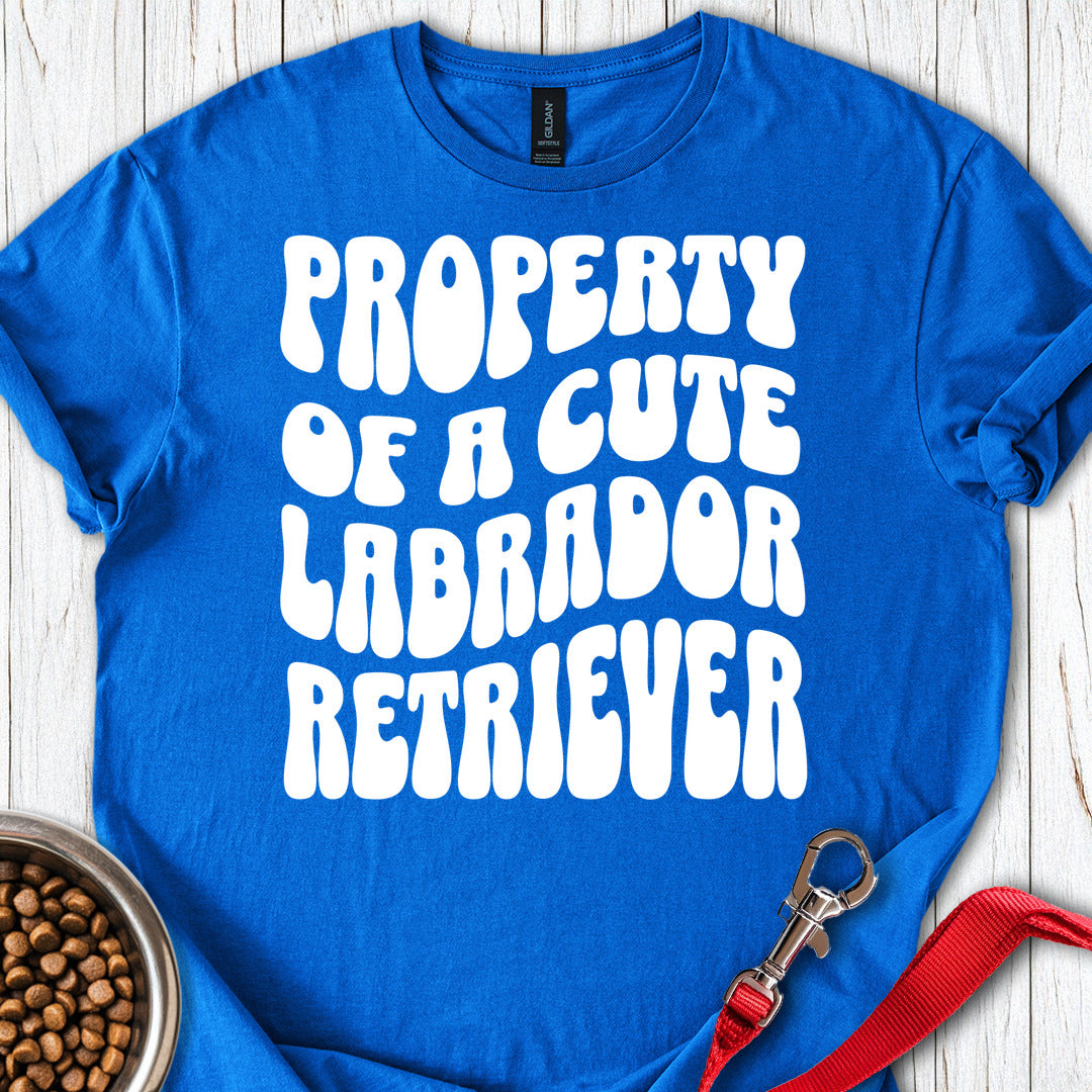 Property of a Cute Labrador Royal