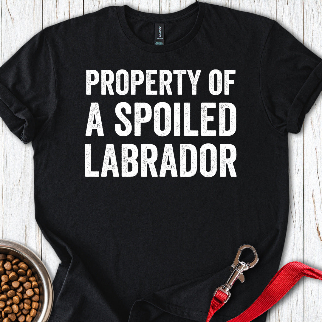 Property of a Spoiled Labrador Black