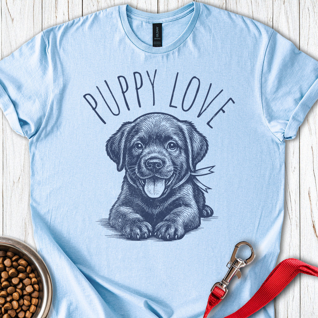 Puppy Love Labrador Light Blue