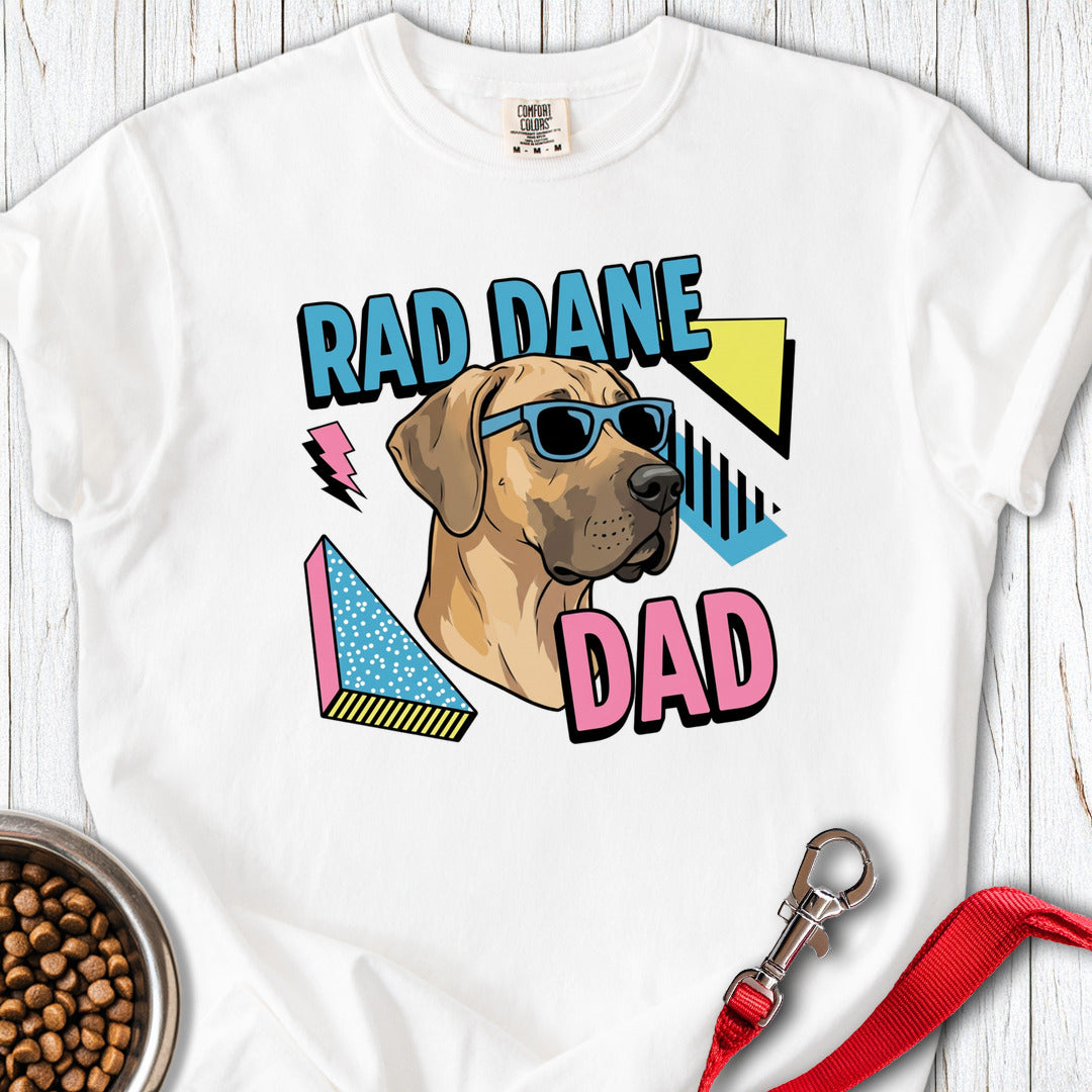 Rad Dane Dad 90's Premium Tee — White