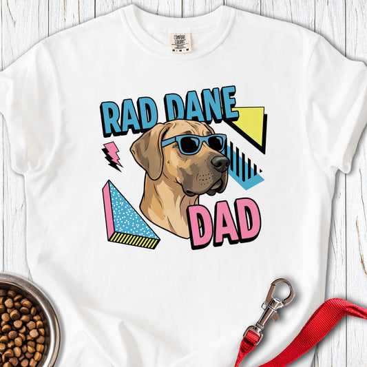 Rad Dane Dad 90's Premium Tee — White