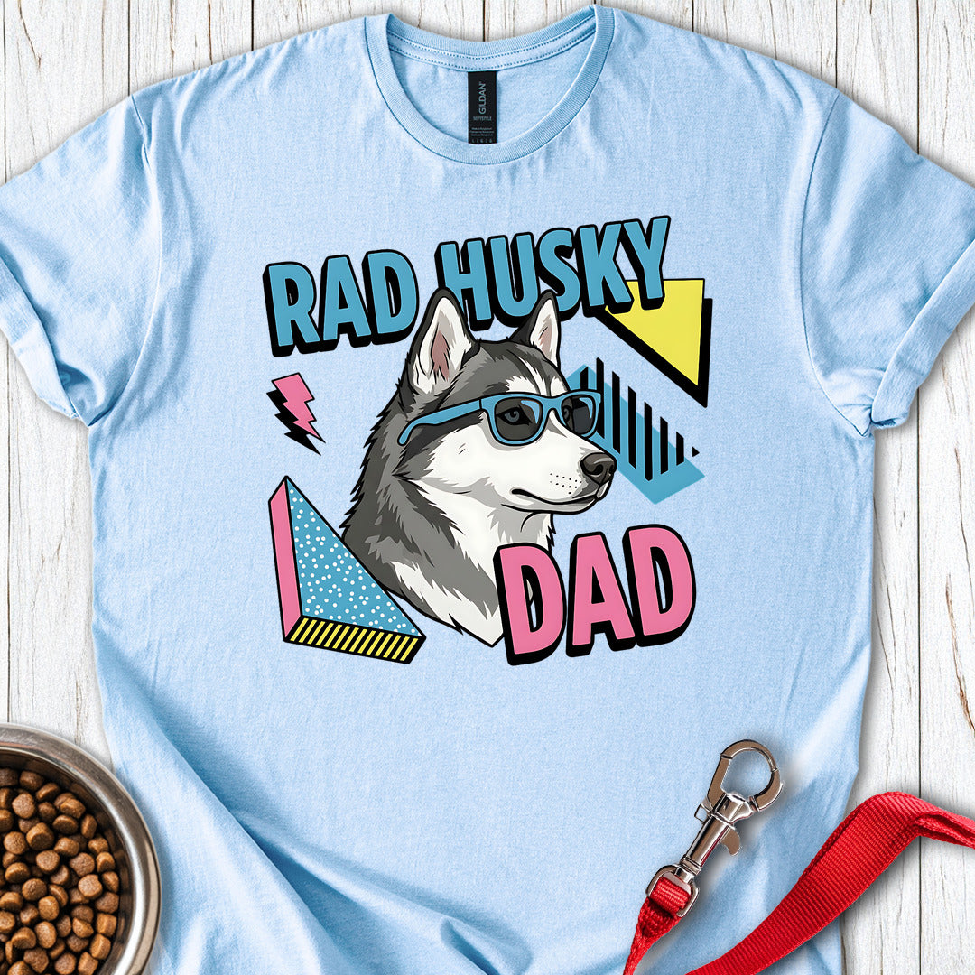 Rad Husky Dad Light Blue
