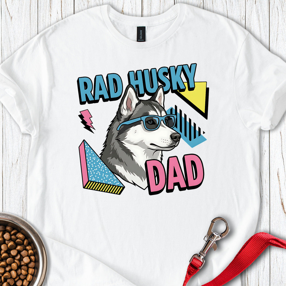Rad Husky Dad White