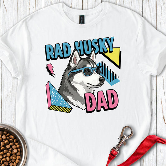 Rad Husky Dad White