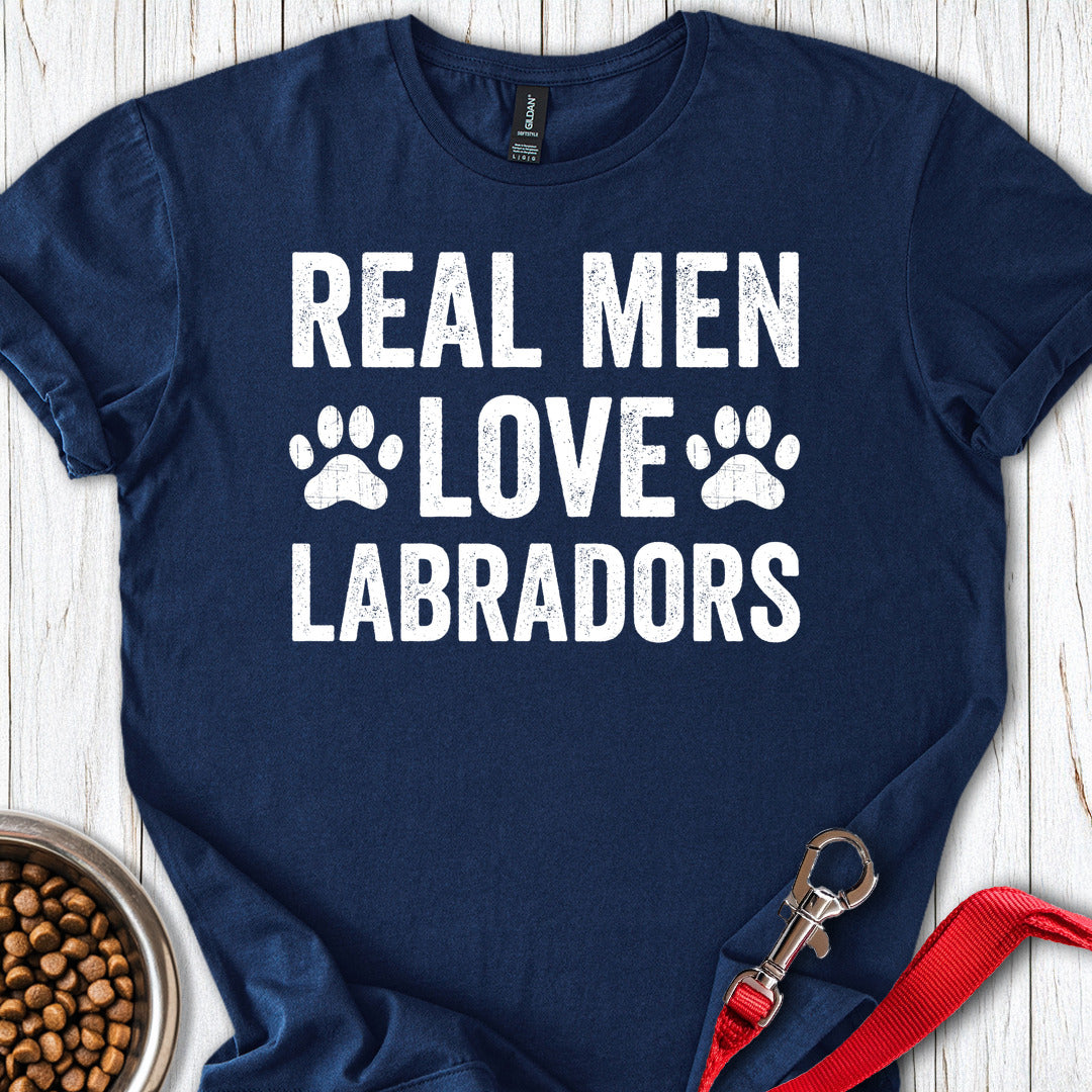 Real Men Love Labradors Navy