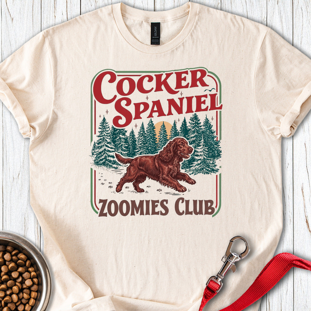 Red Cocker Spaniel Zoomies Club Natural