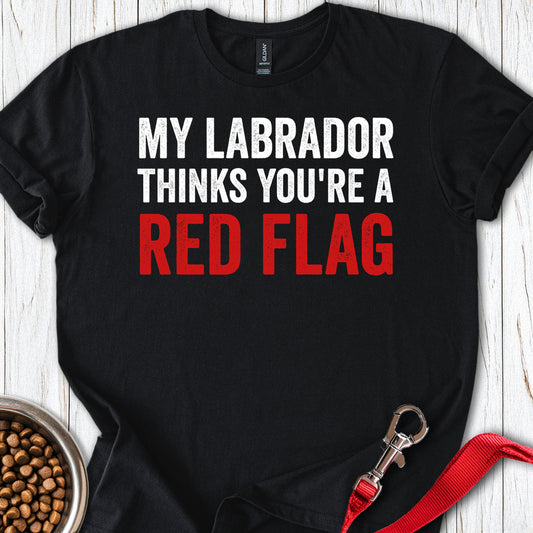 Red Flag Labrador Black