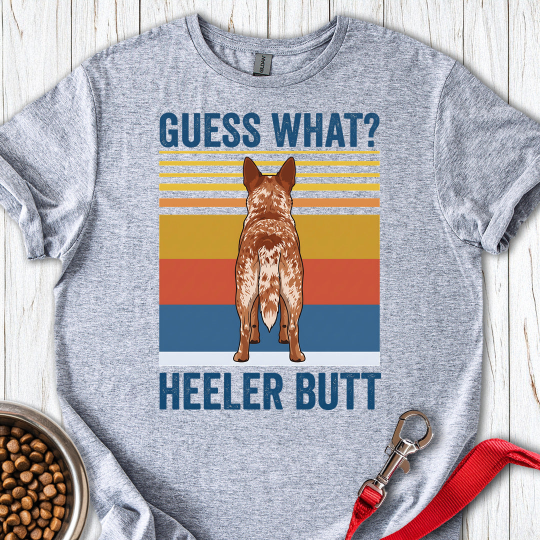 Red Heeler Butt — Sport Grey