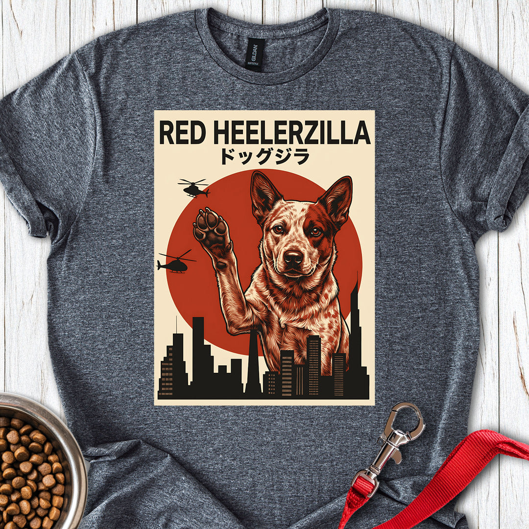 Red Heelerzilla — Dark Heather