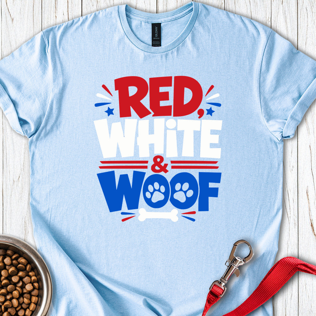 Red White & Woof Light Blue