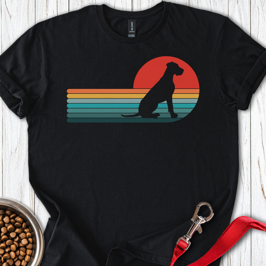 Retro Great Dane Black