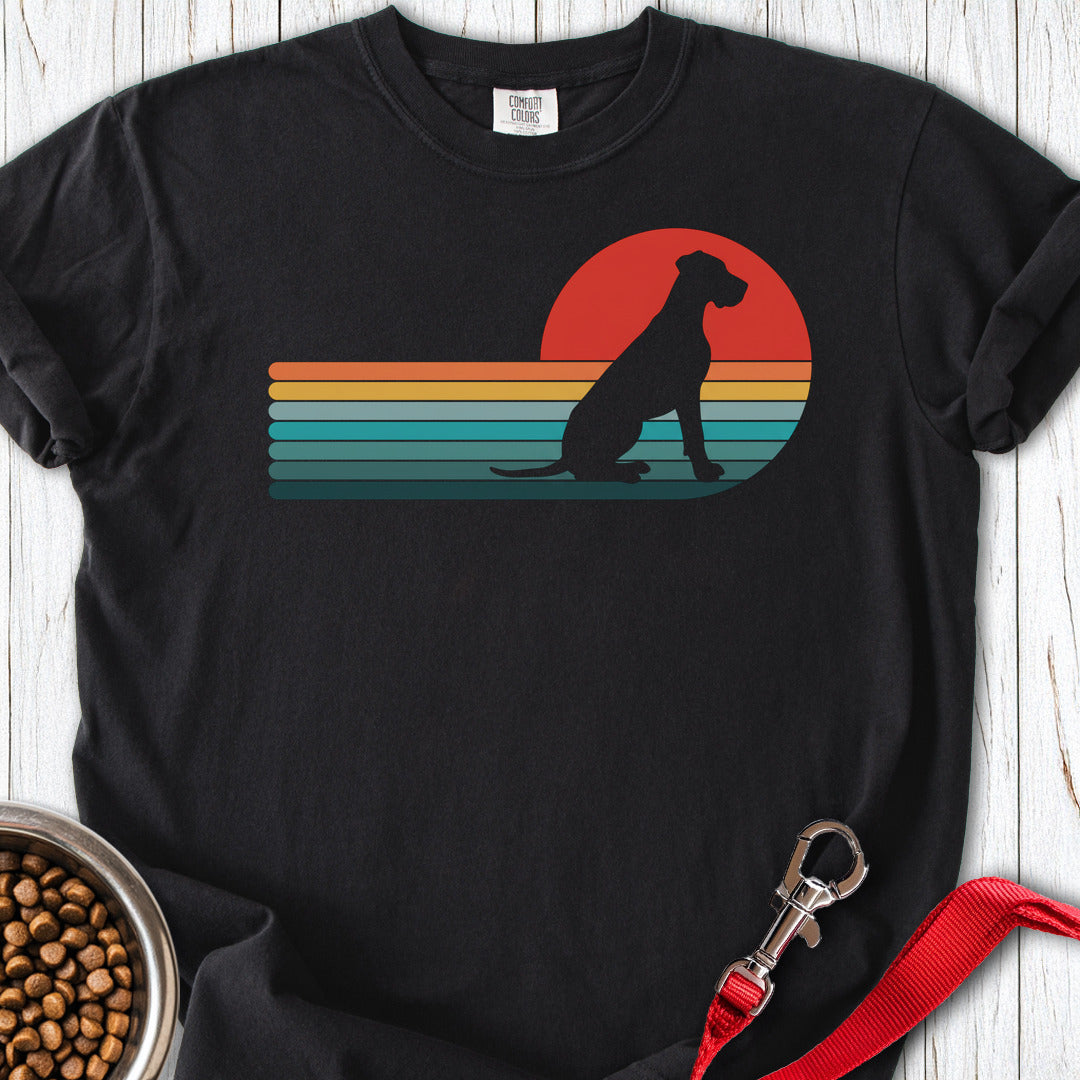Retro Great Dane Premium Tee — Black