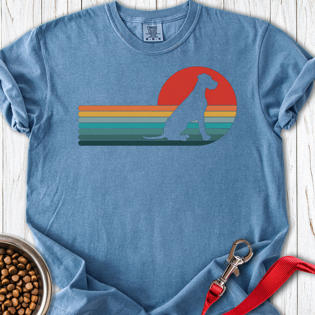 Retro Great Dane Premium Tee — Blue Jean