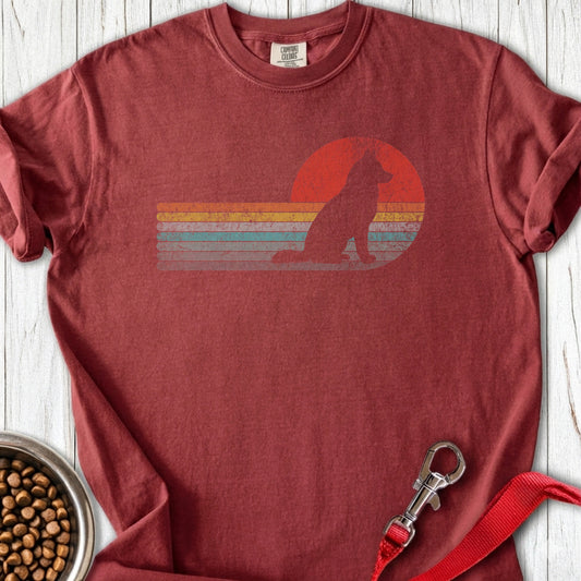 Retro Husky Premium Tee Brick