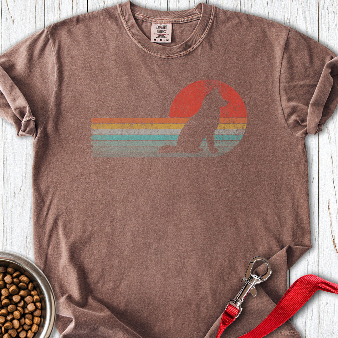 Retro Husky Premium Tee Espresso