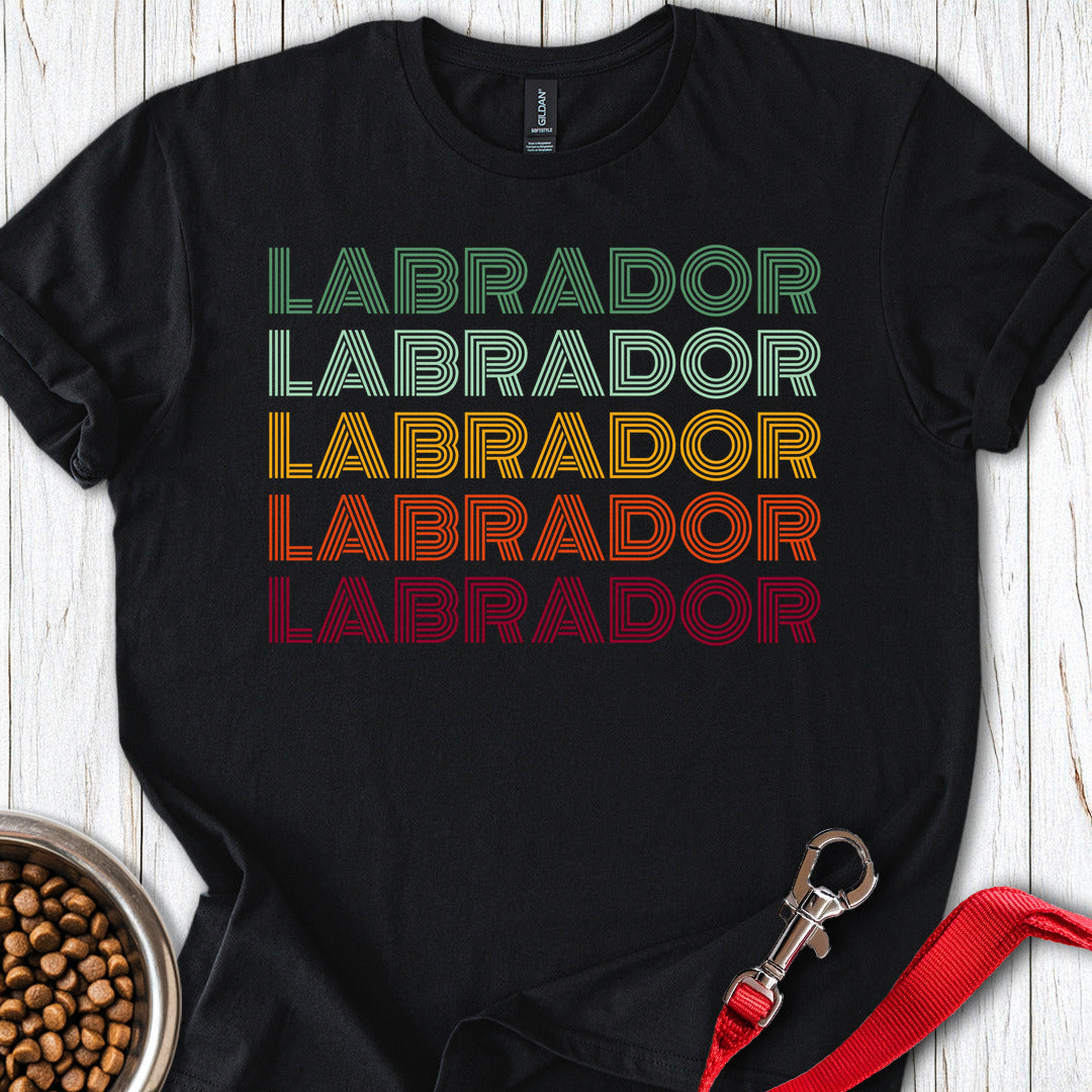 Retro Labrador Black