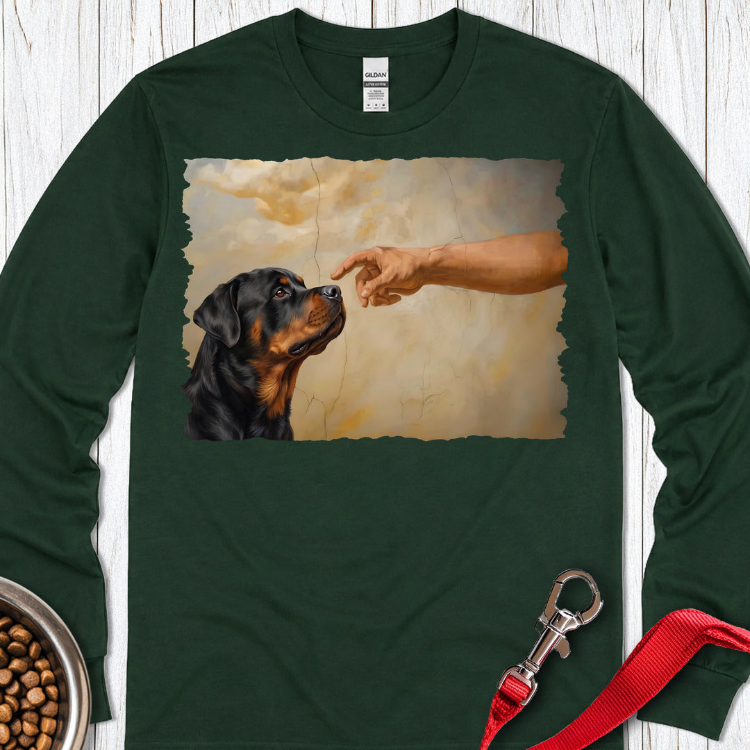 Rottweiler Creation Long Sleeve Forest Green
