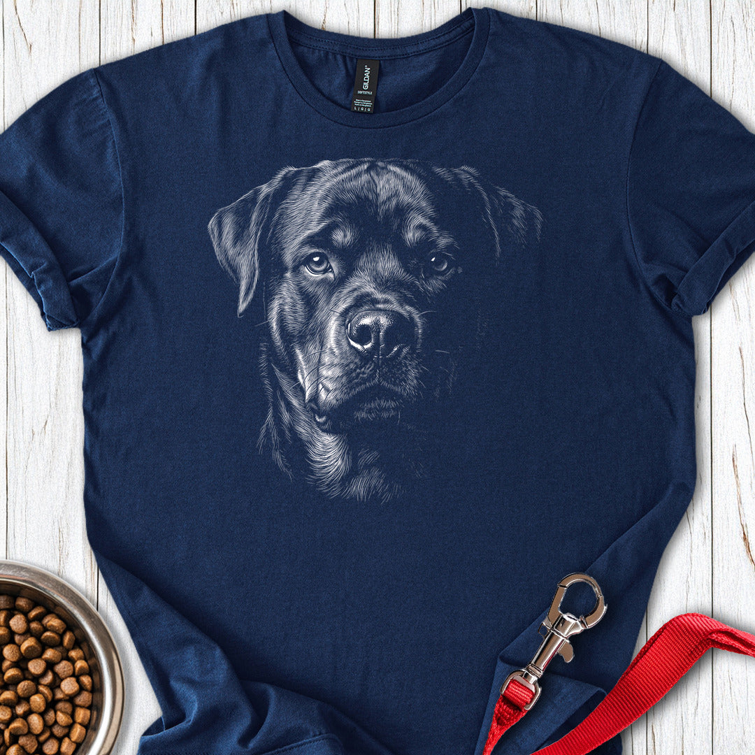 Rottweiler Engraved — Navy