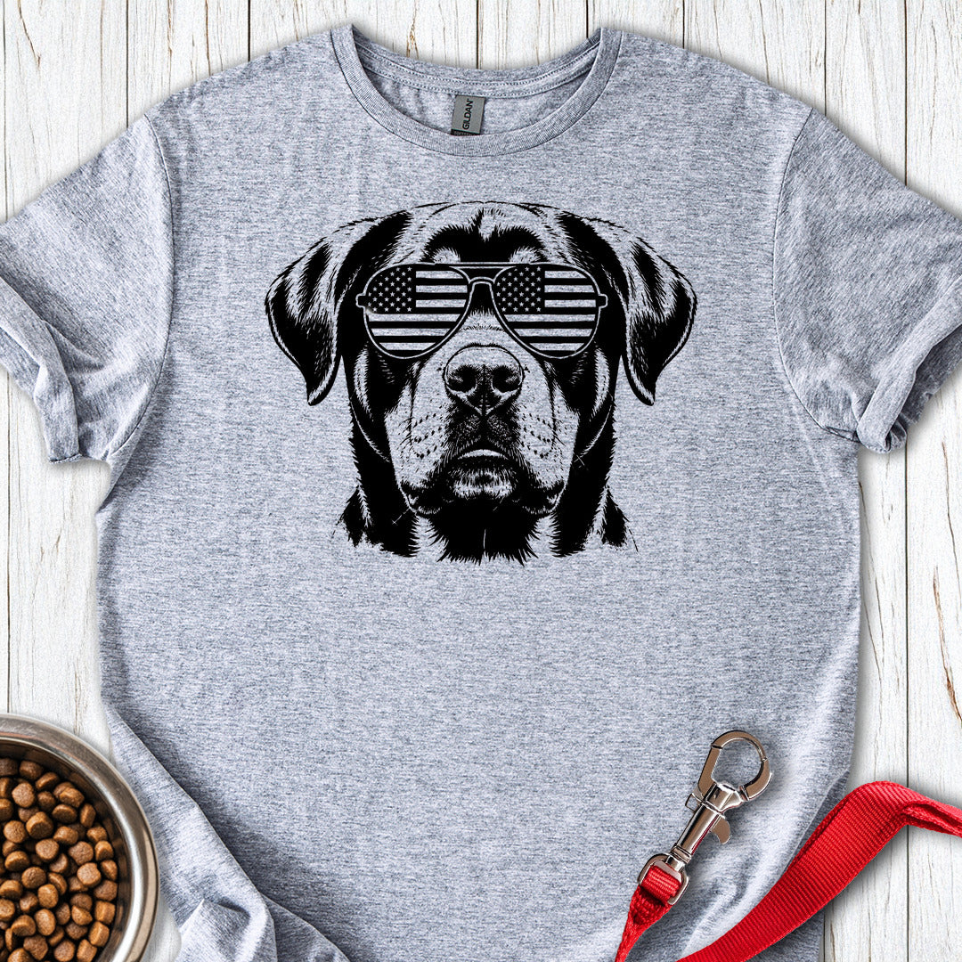 Rottweiler Flag Shades — Sport Grey