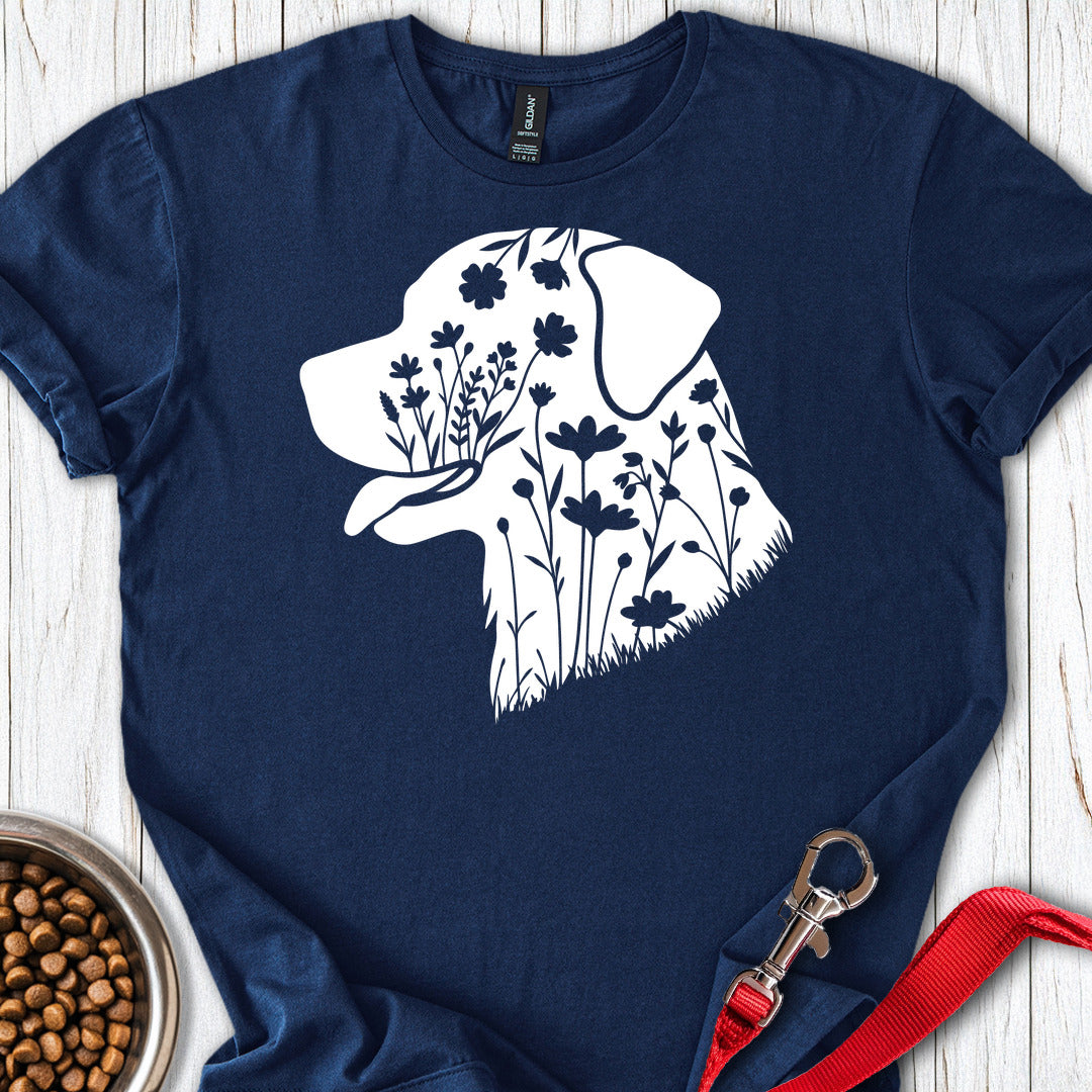 Rottweiler Flowers — Navy