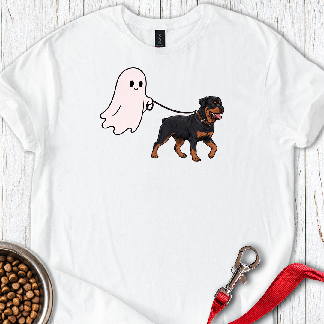 Rottweiler Ghost Walk — White