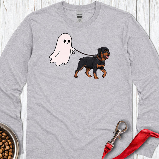 Rottweiler Ghost Walk Long Sleeve — Sport Grey