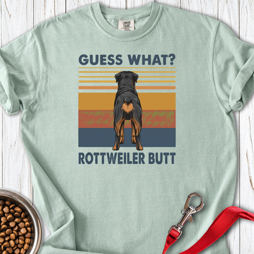 Rottweiler Guess What Premium Tee — Bay