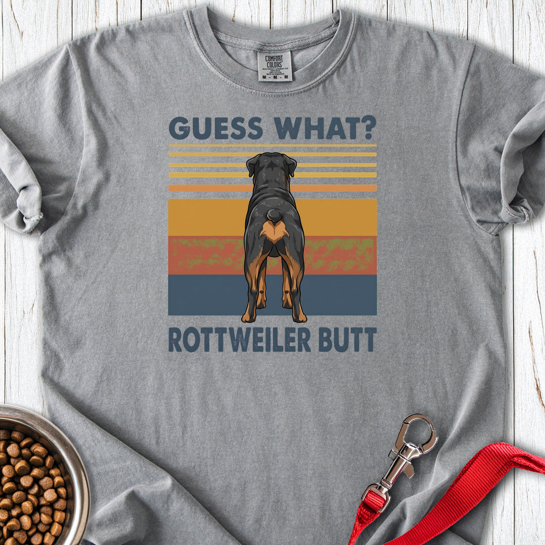 Rottweiler Guess What Premium Tee — Grey