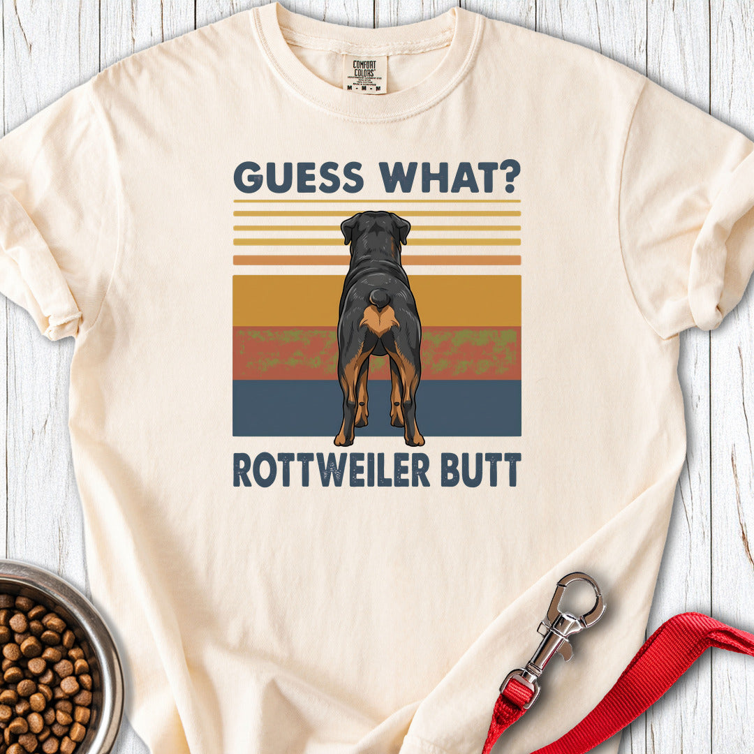 Rottweiler Guess What Premium Tee — Ivory