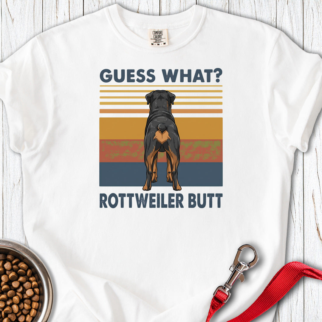 Rottweiler Guess What Premium Tee — White