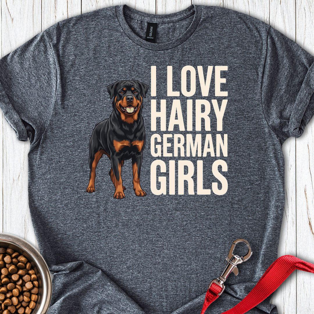 Rottweiler Hairy Girls — Dark Heather
