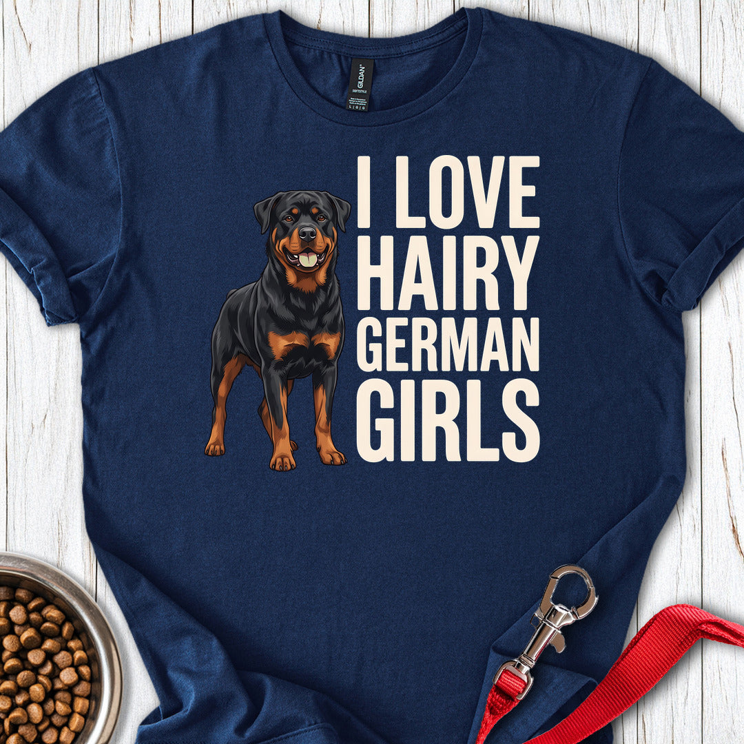 Rottweiler Hairy Girls — Navy