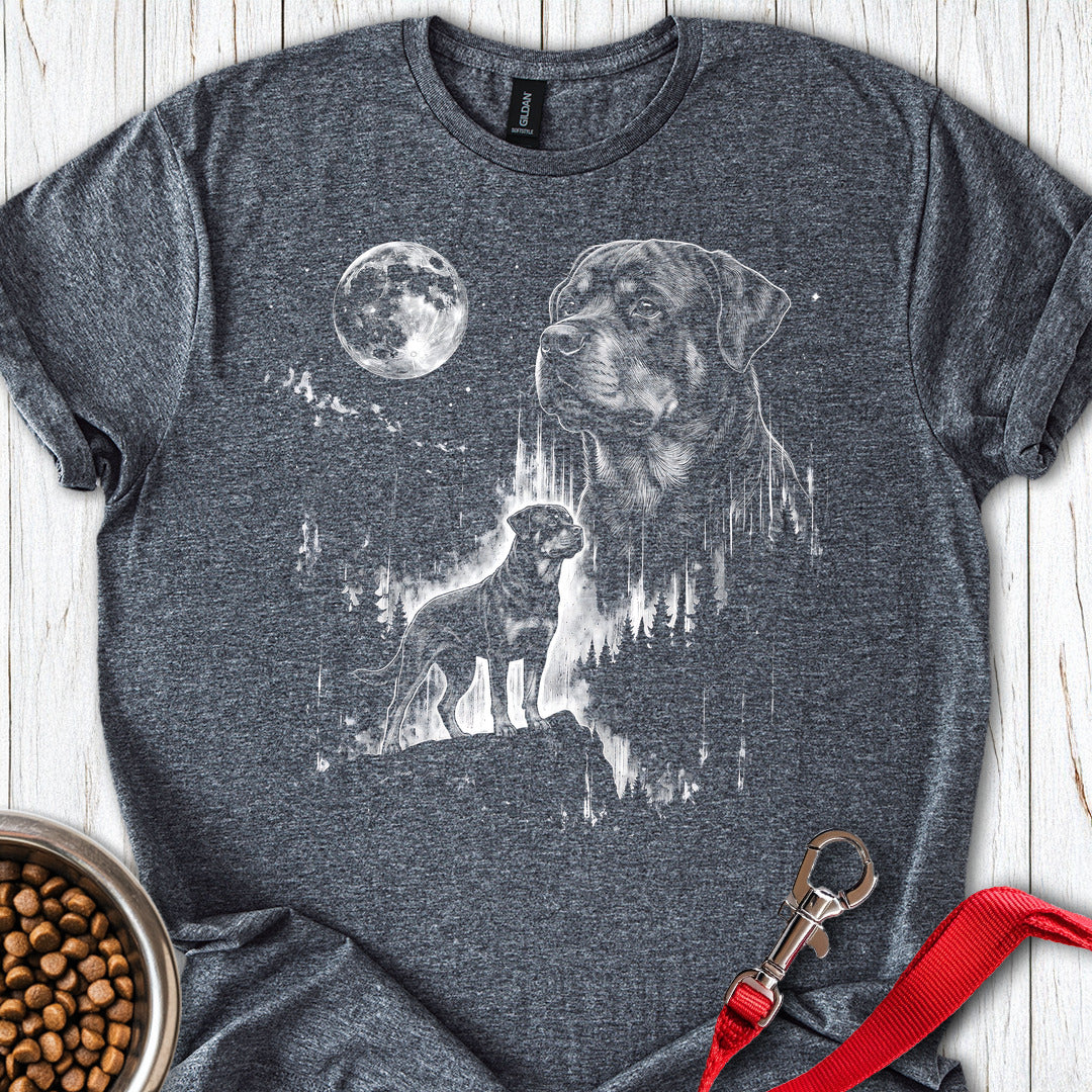 Rottweiler Moonlight — Dark Heather