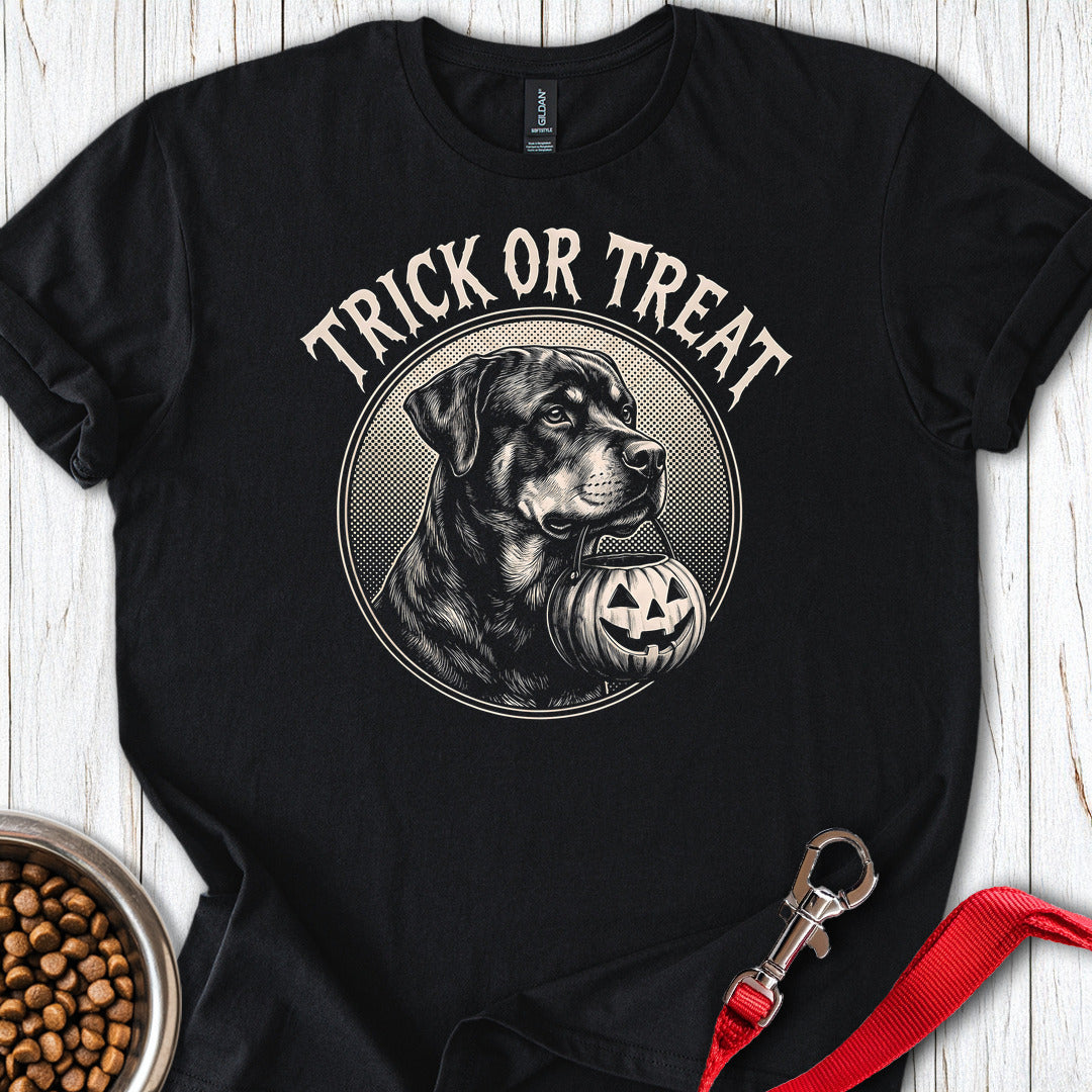 Rottweiler Trick Or Treat — Black