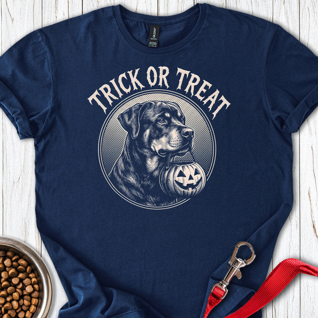Rottweiler Trick Or Treat — Navy