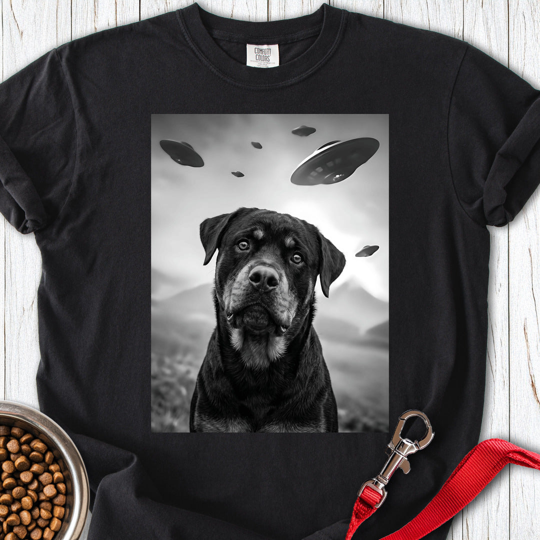 Rottweiler UFO Premium Tee — Black