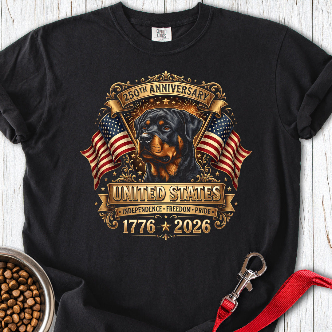 Rottweiler USA Premium Tee — Black