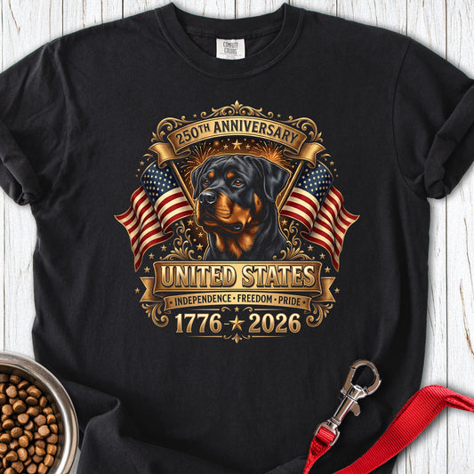 Rottweiler USA Premium Tee Black