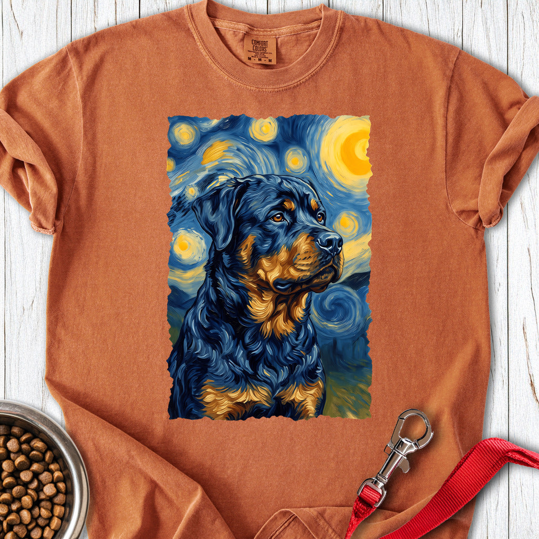 Rottweiler Van Gogh Premium Tee — Yam